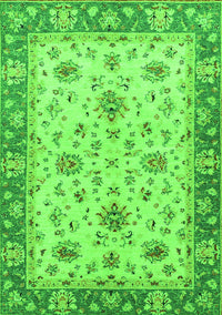 Oriental Green Traditional Rug, abs2462grn