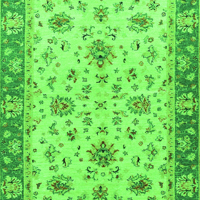 Oriental Green Traditional Rug, abs2462grn