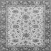 Square Oriental Gray Traditional Rug, abs2462gry