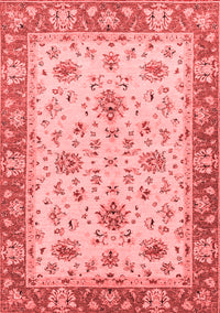 Oriental Red Traditional Rug, abs2462red