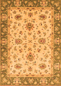 Oriental Orange Traditional Rug, abs2462org