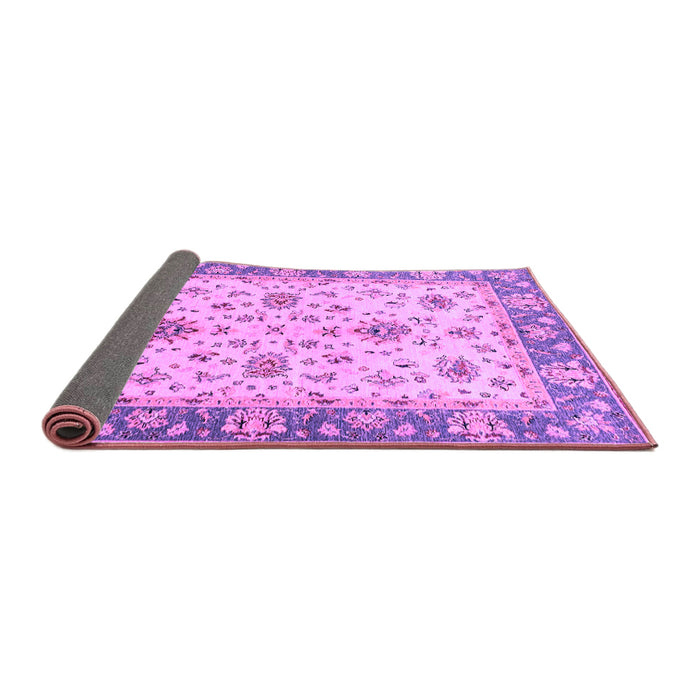 Sideview of Oriental Purple Traditional Rug, abs2462pur