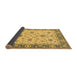 Sideview of Oriental Brown Traditional Rug, abs2462brn