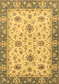 Oriental Brown Traditional Rug, abs2462brn