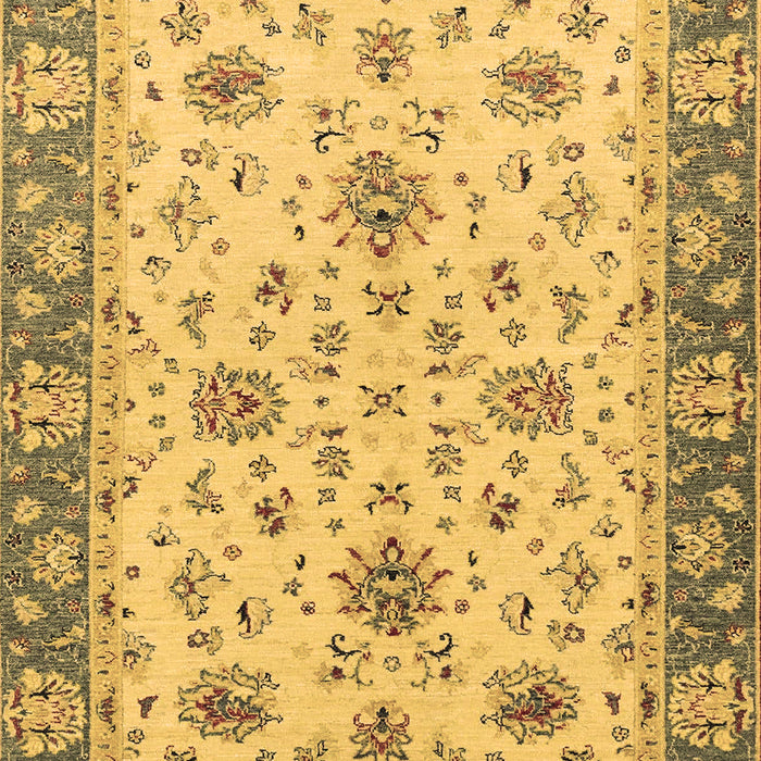 Oriental Brown Traditional Rug, abs2462brn