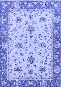 Oriental Blue Traditional Rug, abs2462blu