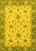 Oriental Yellow Traditional Rug, abs2462yw