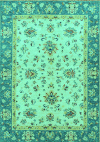 Oriental Turquoise Traditional Rug, abs2462turq