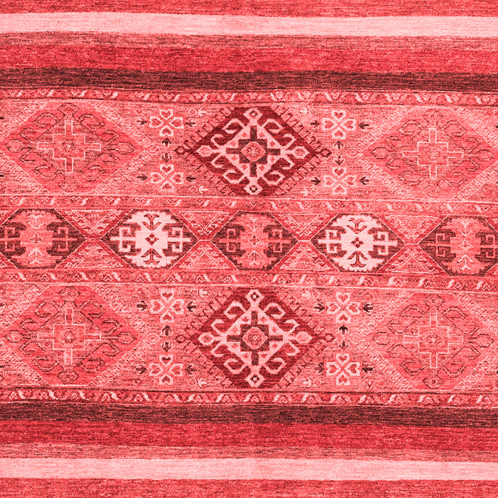 Machine Washable Abstract Red Modern Rug, wshabs2463red