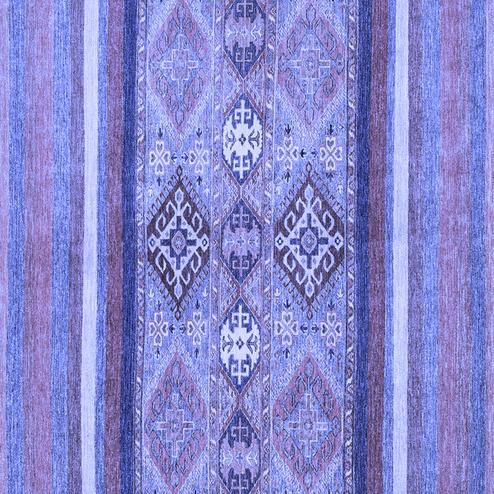 Square Machine Washable Abstract Blue Modern Rug, wshabs2463blu