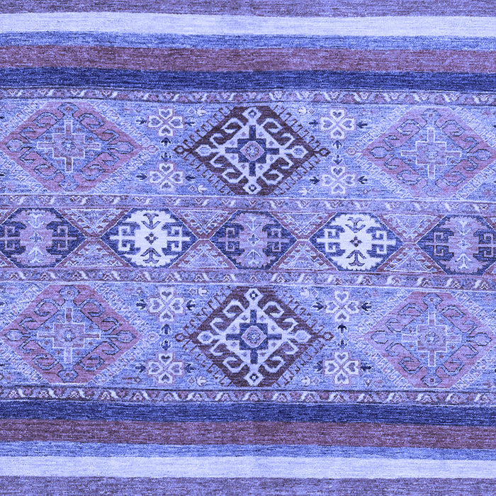 Machine Washable Abstract Blue Modern Rug, wshabs2463blu