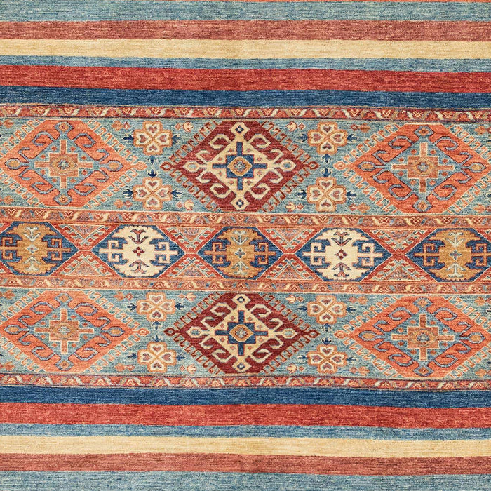 Abstract Camel Brown Modern Rug, abs2463