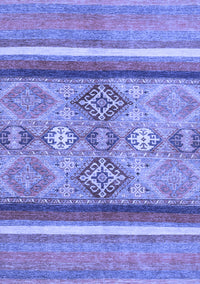 Abstract Blue Modern Rug, abs2463blu