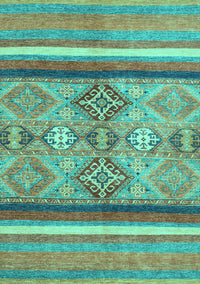 Abstract Turquoise Modern Rug, abs2463turq