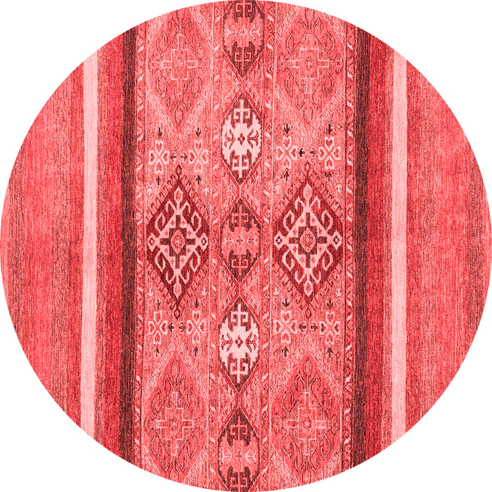 Machine Washable Abstract Red Modern Rug, wshabs2463red