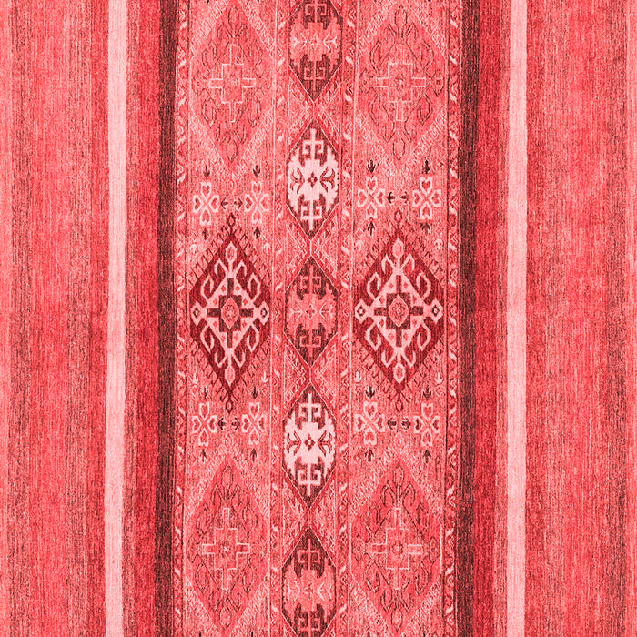Machine Washable Abstract Red Modern Rug, wshabs2463red