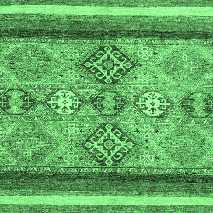 Abstract Emerald Green Modern Rug, abs2463emgrn