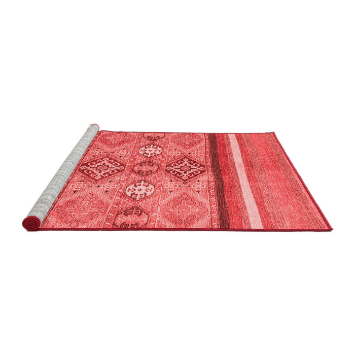Modern Red Washable Rugs