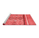 Modern Red Washable Rugs