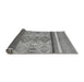 Sideview of Abstract Gray Modern Rug, abs2463gry