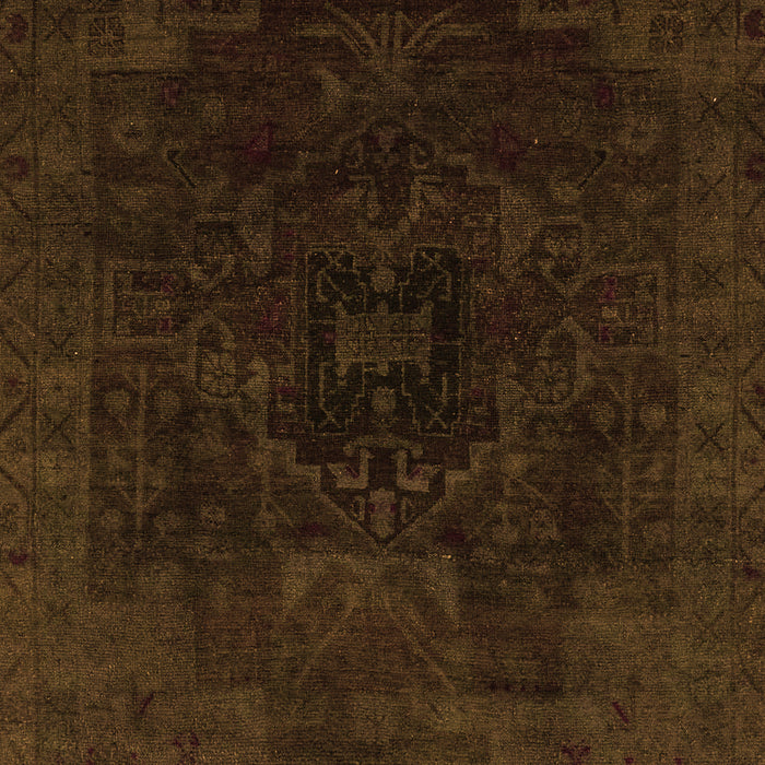 Abstract Orange Modern Rug, abs2464org