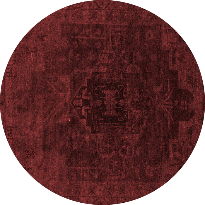 Abstract Red Modern Rug, abs2464red