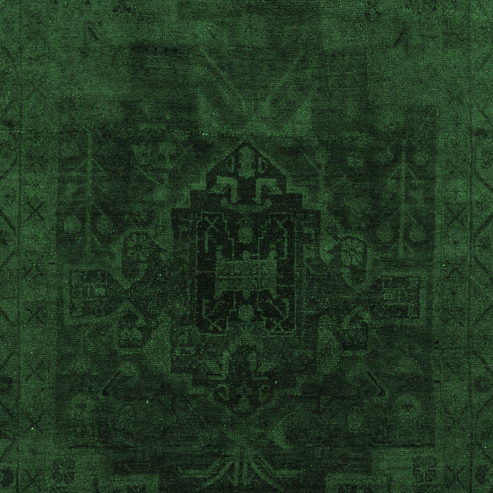 Machine Washable Abstract Emerald Green Modern Area Rugs, wshabs2464emgrn