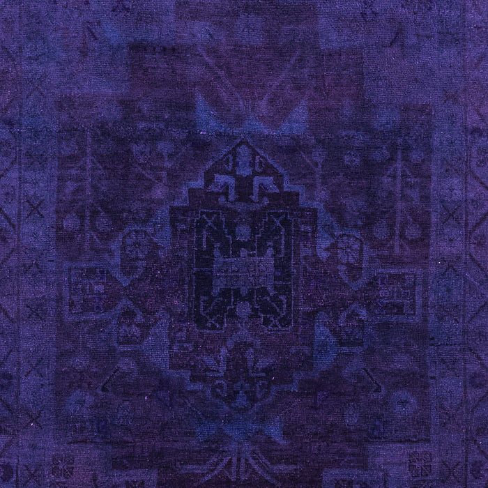 Abstract Purple Modern Rug, abs2464pur