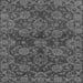 Square Abstract Gray Modern Rug, abs2465gry