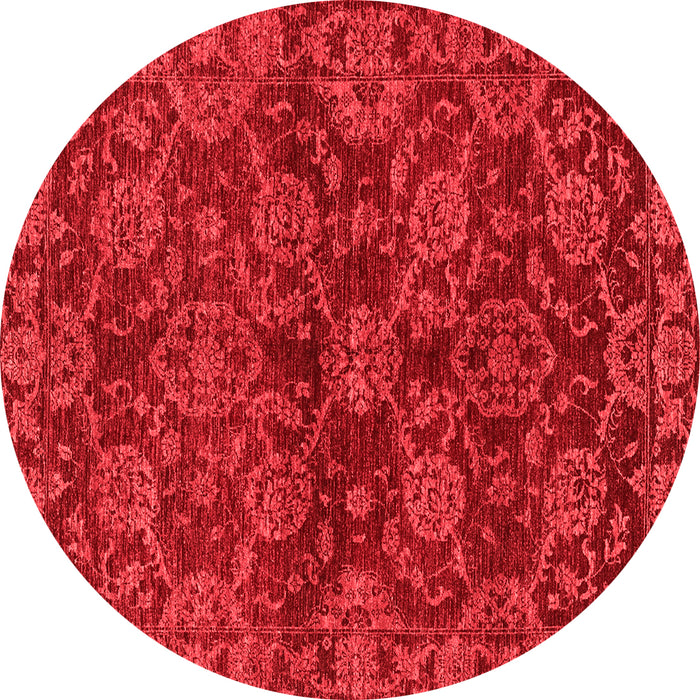 Abstract Red Modern Rug, abs2465red