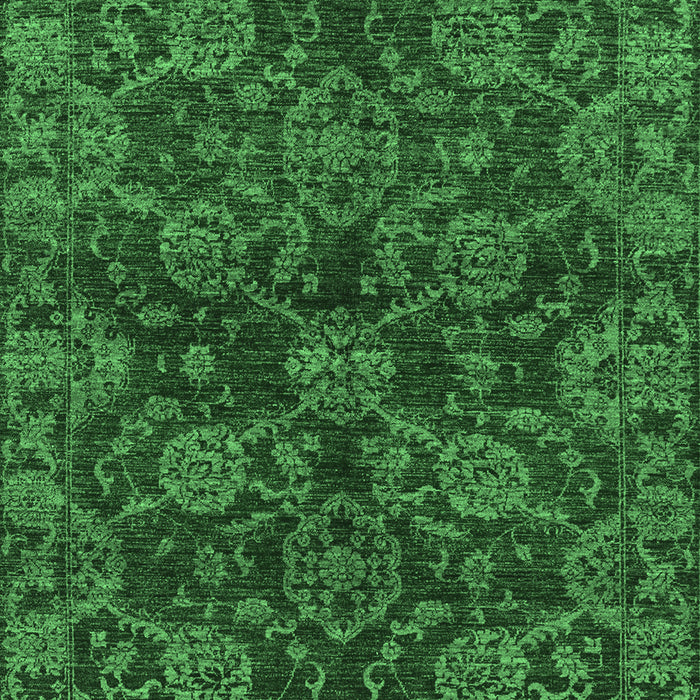 Abstract Emerald Green Modern Rug, abs2465emgrn