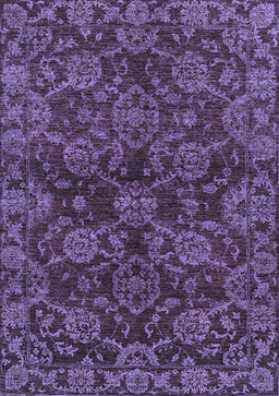 Abstract Blue Modern Rug, abs2465blu