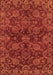 Machine Washable Abstract Brown Modern Rug, wshabs2465brn