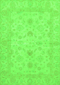 Oriental Green Traditional Rug, abs2466grn