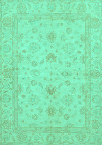 Oriental Turquoise Traditional Rug, abs2466turq