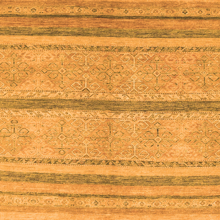 Abstract Orange Modern Rug, abs2467org