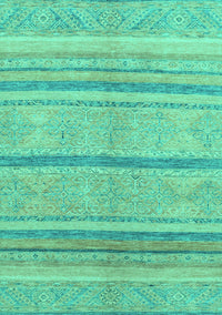 Abstract Turquoise Modern Rug, abs2467turq