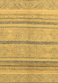 Abstract Brown Modern Rug, abs2467brn