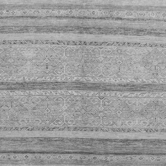 Machine Washable Abstract Gray Modern Rug, wshabs2467gry