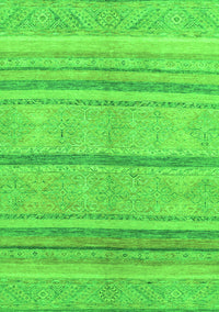 Abstract Green Modern Rug, abs2467grn