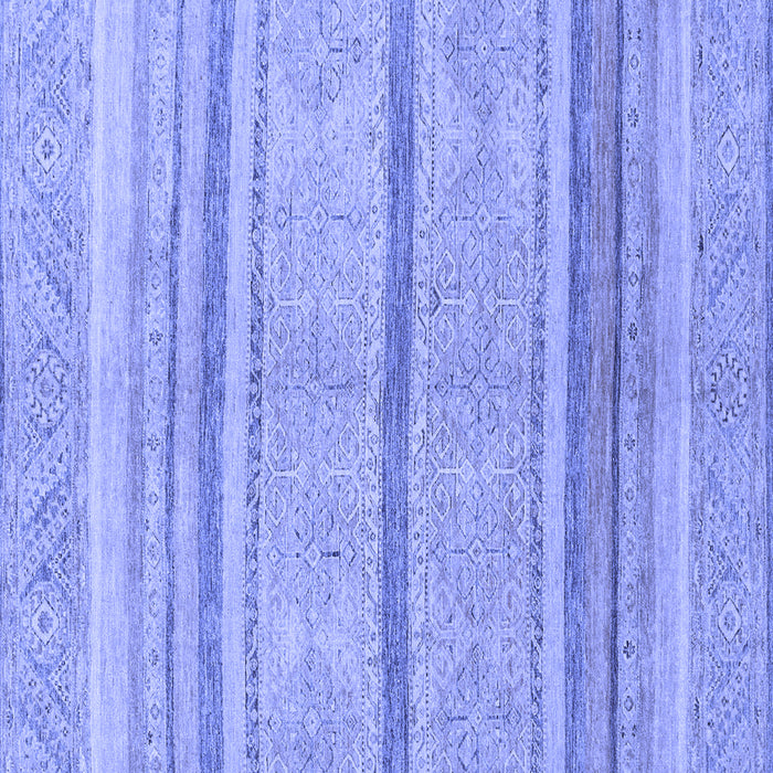 Square Machine Washable Abstract Blue Modern Rug, wshabs2467blu