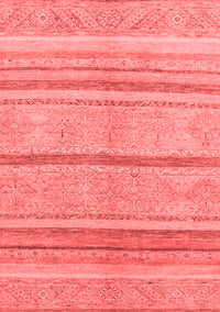 Abstract Red Modern Rug, abs2467red