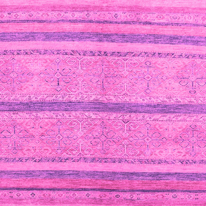 Machine Washable Abstract Pink Modern Rug, wshabs2467pnk