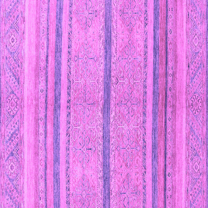 Square Machine Washable Abstract Purple Modern Area Rugs, wshabs2467pur