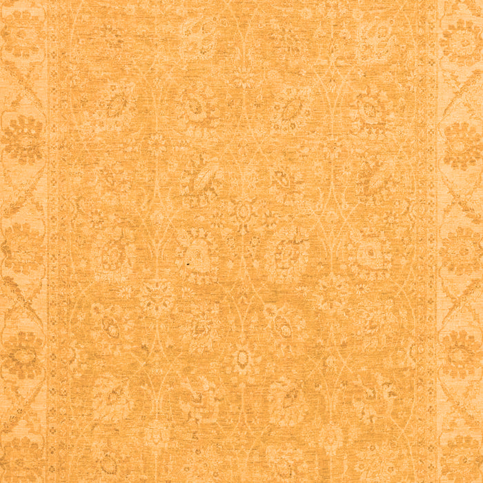 Machine Washable Abstract Orange Modern Area Rugs, wshabs2468org
