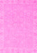 Machine Washable Abstract Pink Modern Rug, wshabs2468pnk