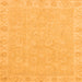 Square Abstract Orange Modern Rug, abs2468org