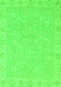 Abstract Green Modern Rug, abs2468grn