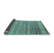 Sideview of Abstract Light Blue Modern Rug, abs2469lblu