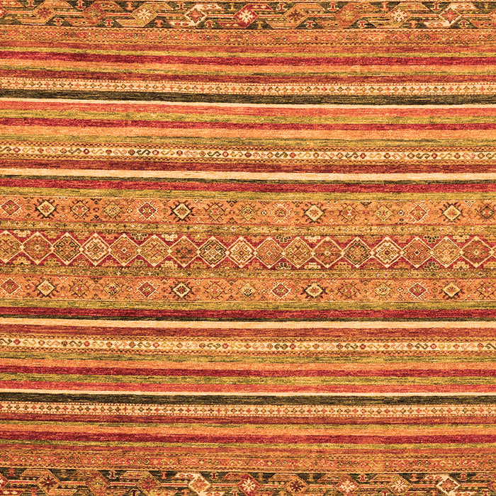 Machine Washable Abstract Orange Modern Area Rugs, wshabs2469org